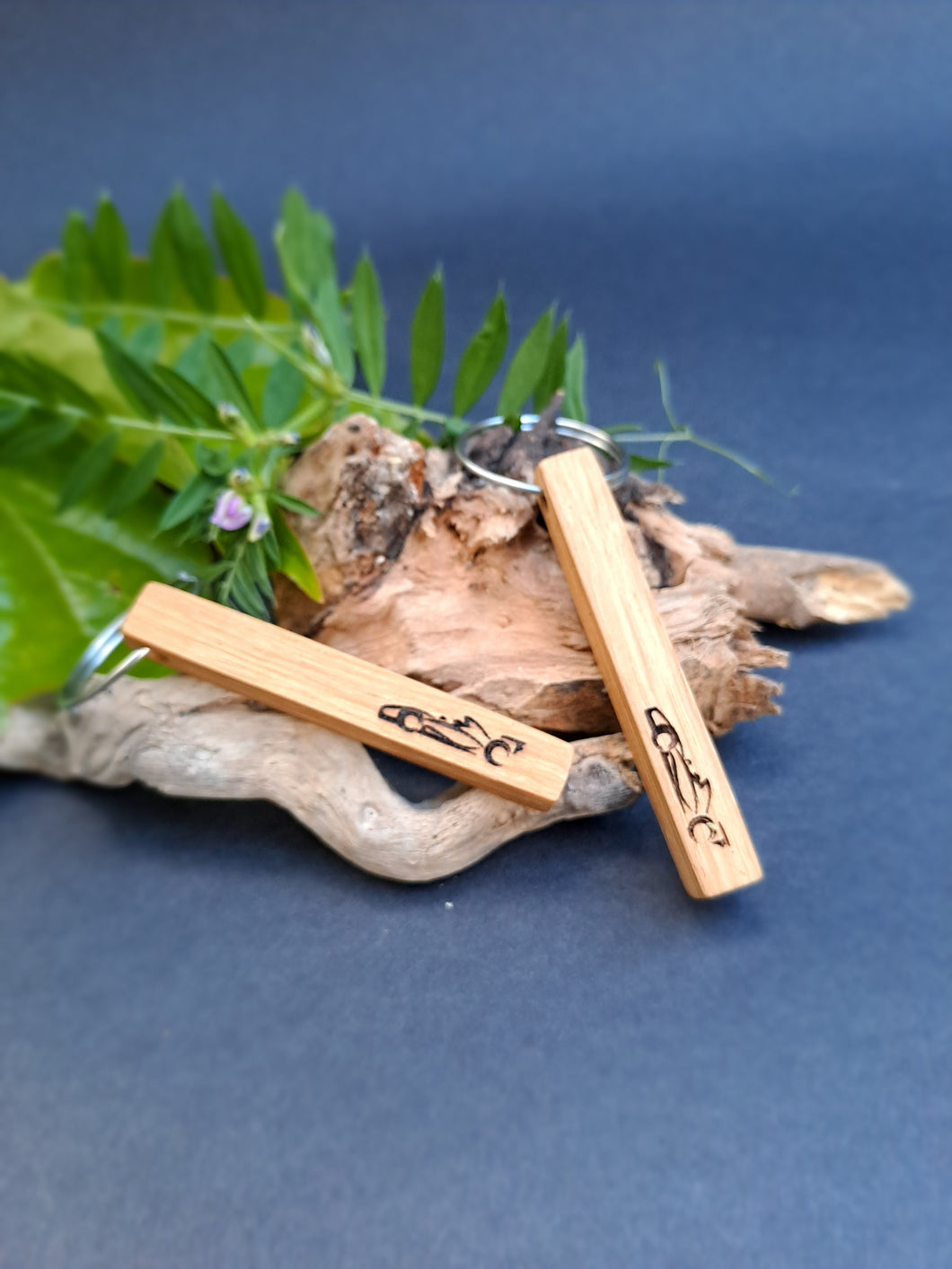 Schlüsselanhänger aus Holz 